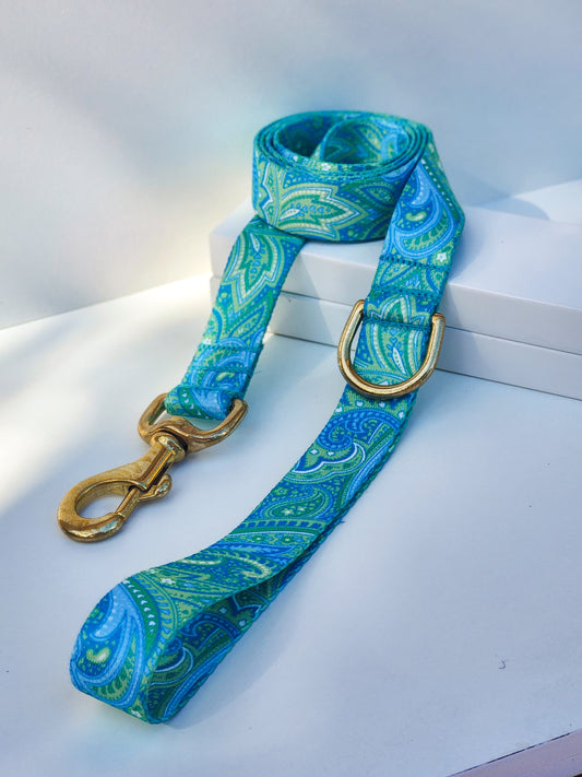 Sea Green Paisley Lead