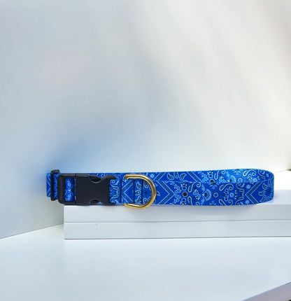 Blue Bandana Collar